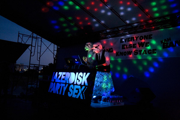 Lazerdisk Party Sex performs at Kahbang 2011